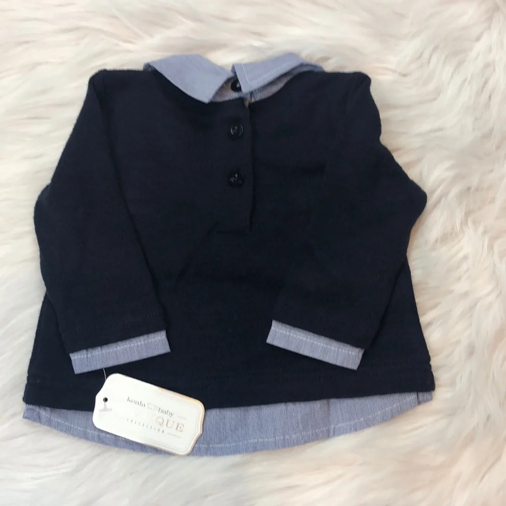 Koala baby Boutique Sweater Shirt with tie